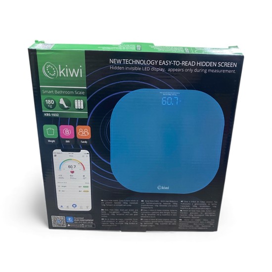 Kiwi kbs-1032 akıllı banyo tartı baskül