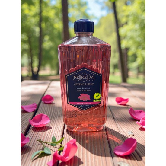 Gizemli Misk Doğal Zeytinyağlı Sıvı Sabun
